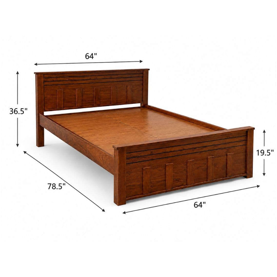 Niwas Panelled Storage Bed