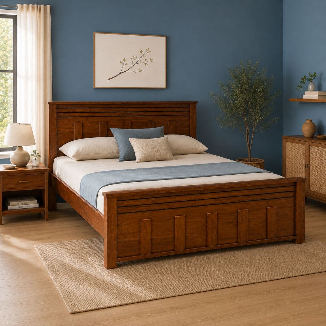 Niwas Panelled Storage Bed