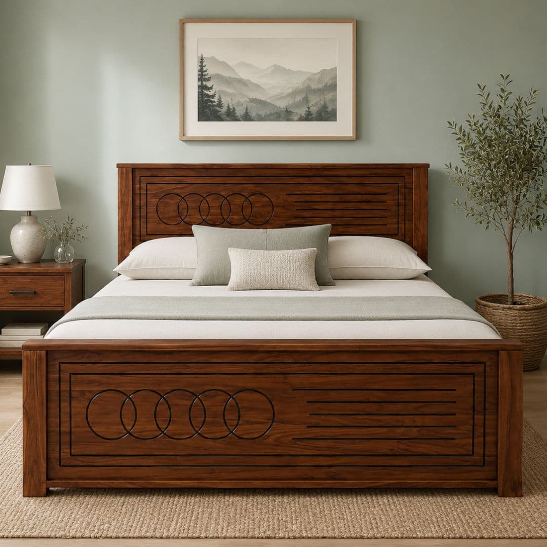 Mandala Ringed Storage Bed