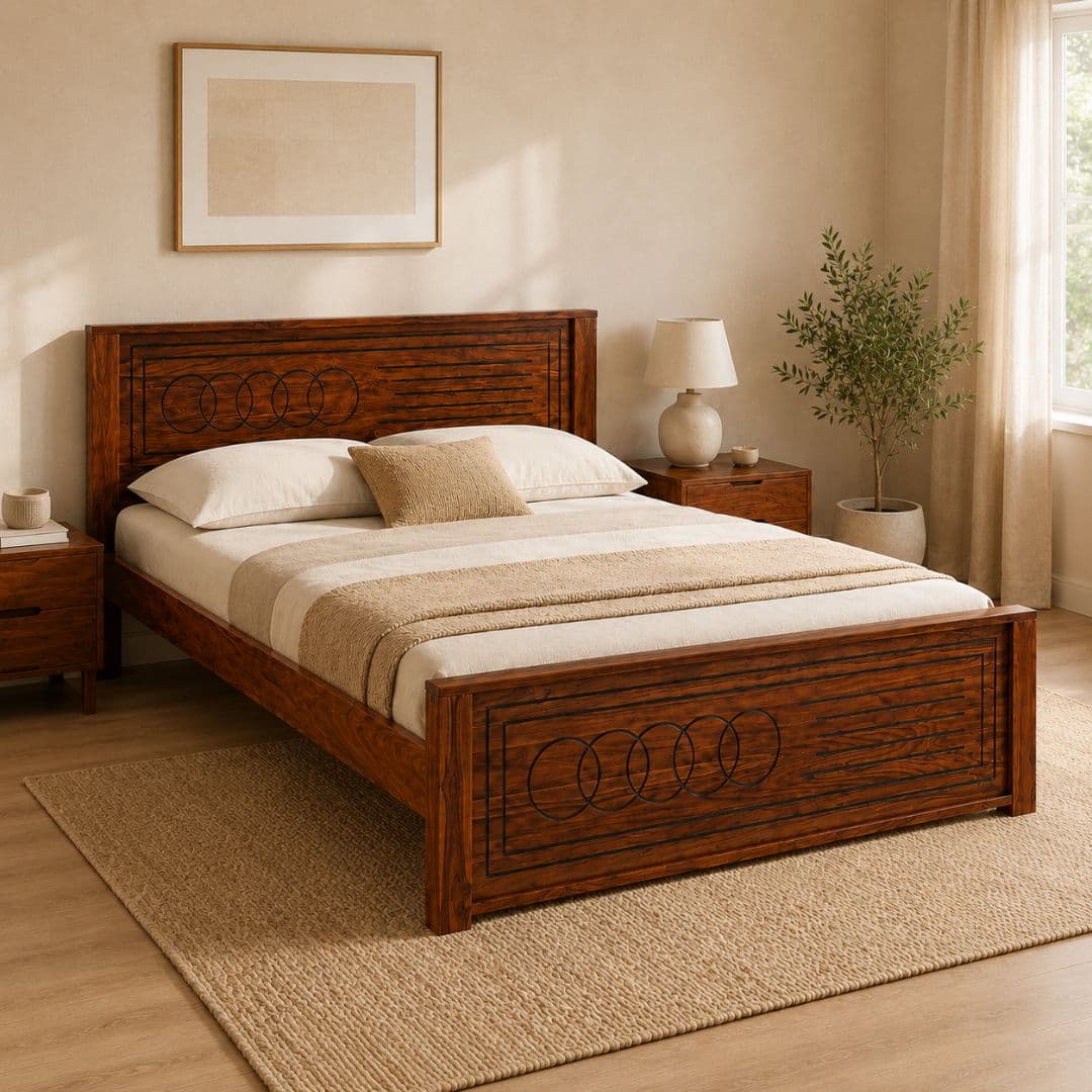 Mandala Ringed Storage Bed