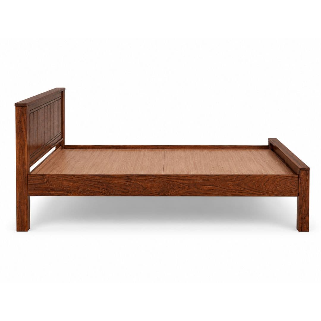 Jaali Grid Storage Bed