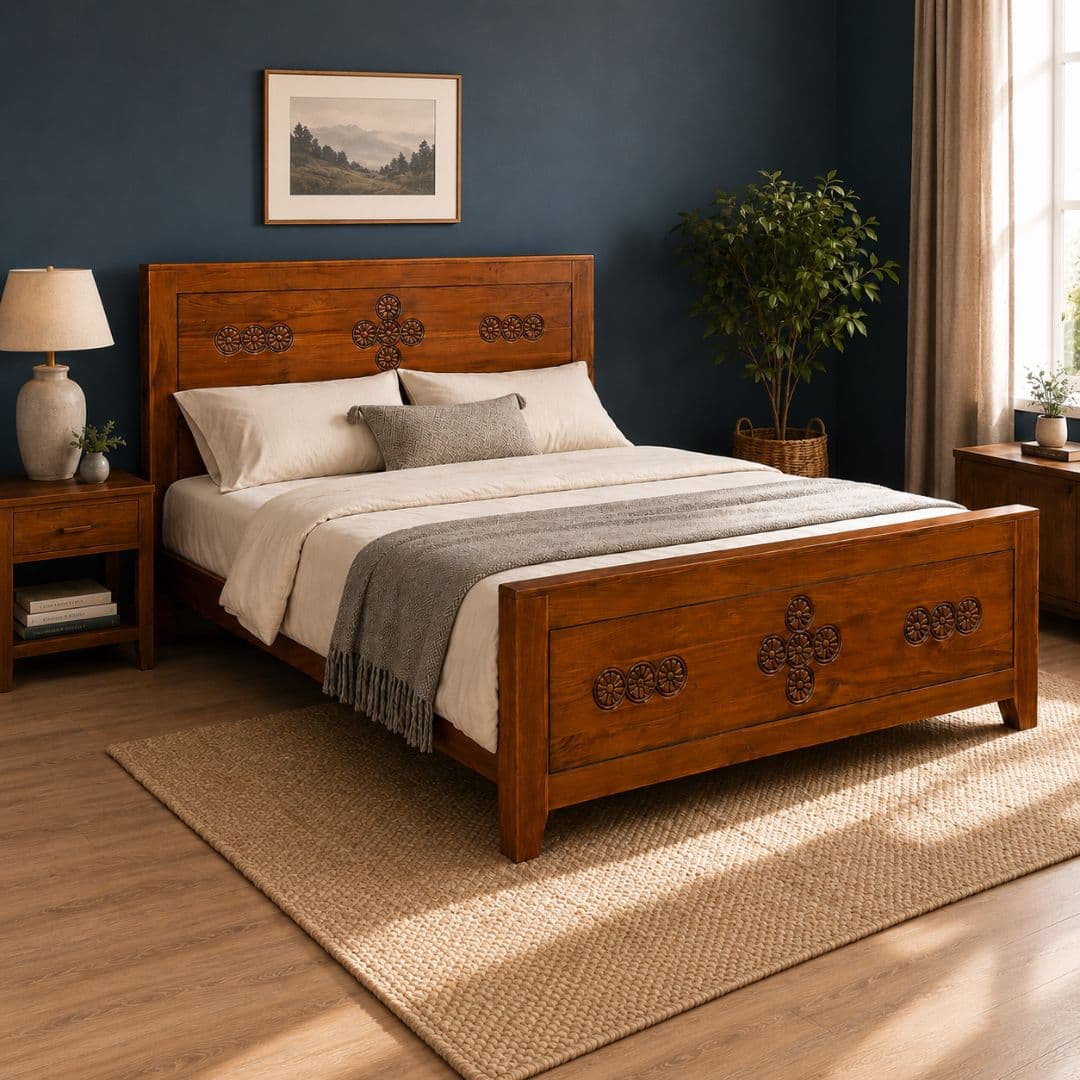 Sthir Platform Storage Bed