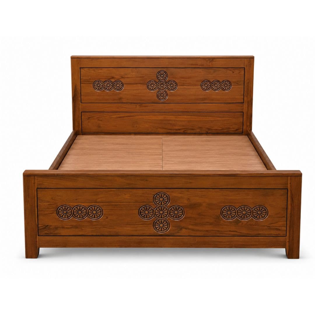 Sthir Platform Storage Bed