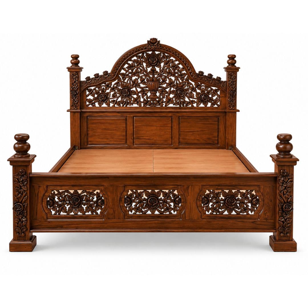 Wooden beds
