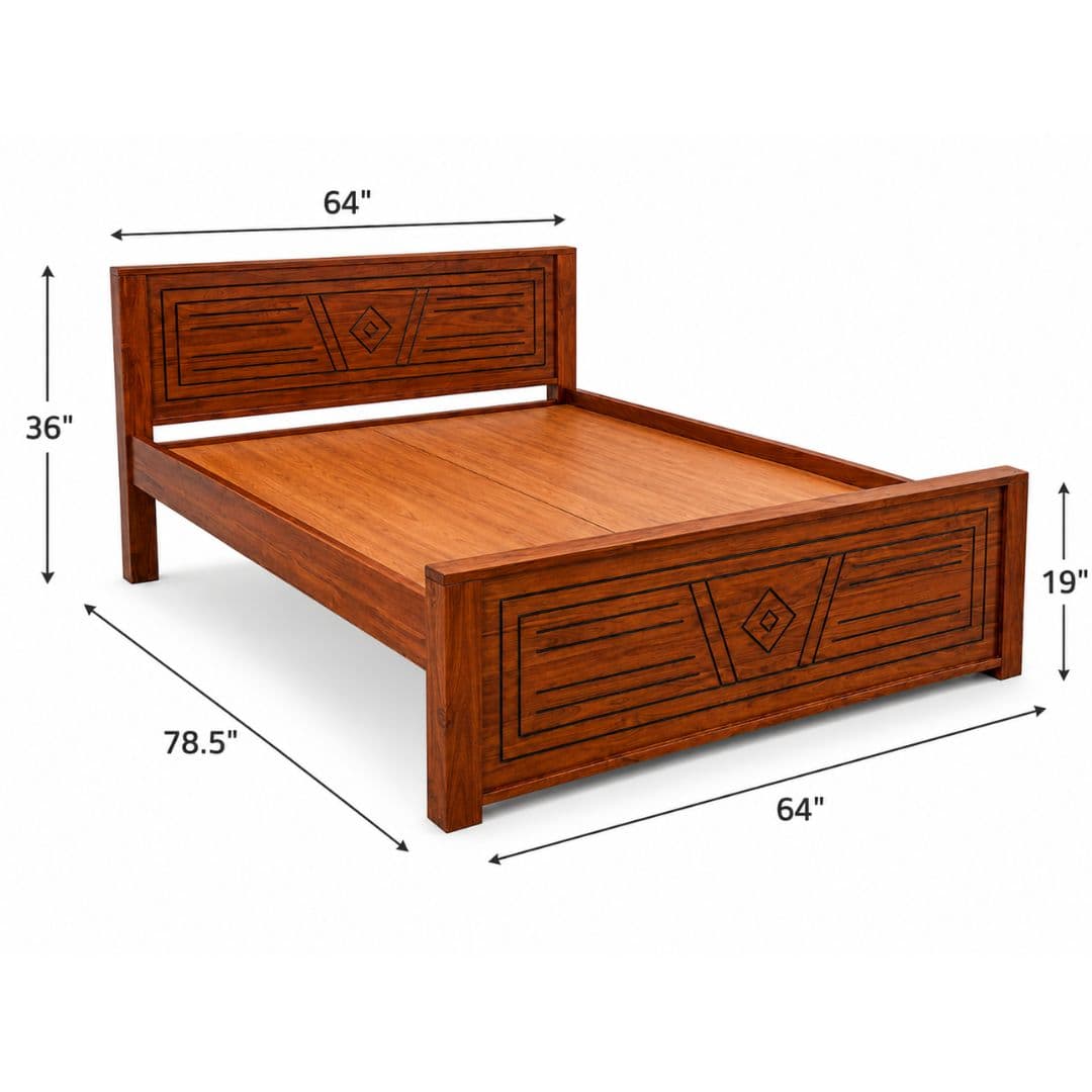 Kanak Panel Storage Bed