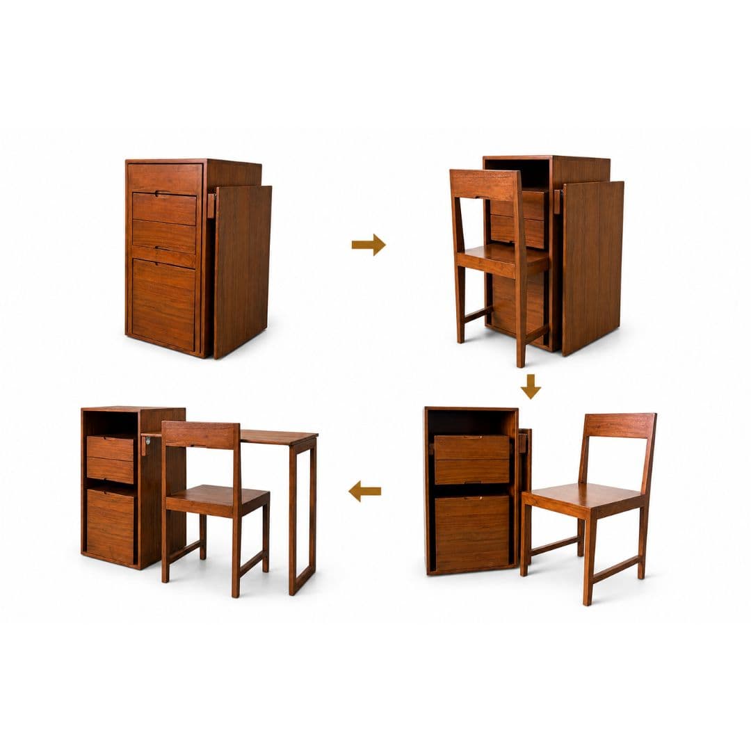 Metamorph Convertible Study Desk