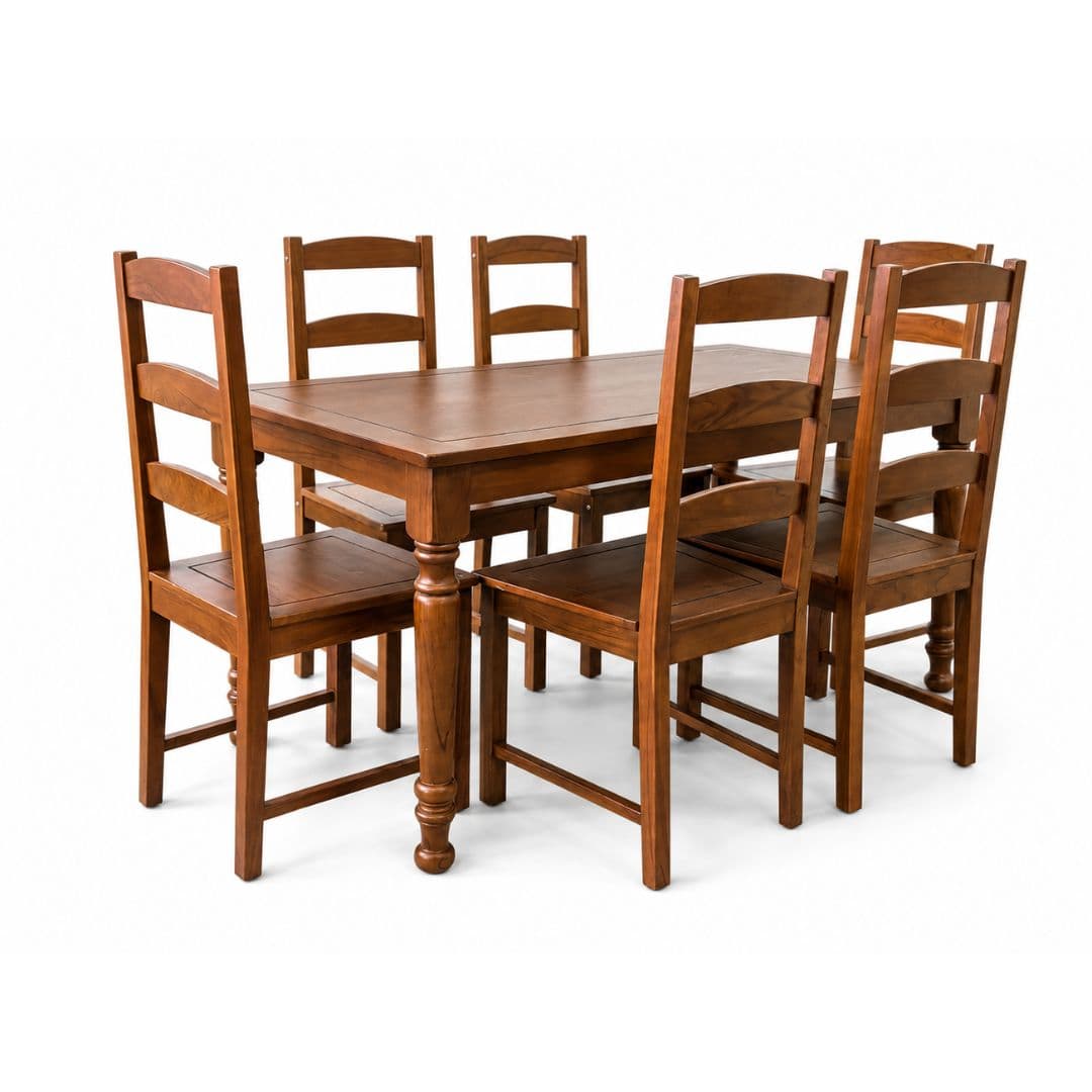 Bhojan Ladder-Back Dining Chair