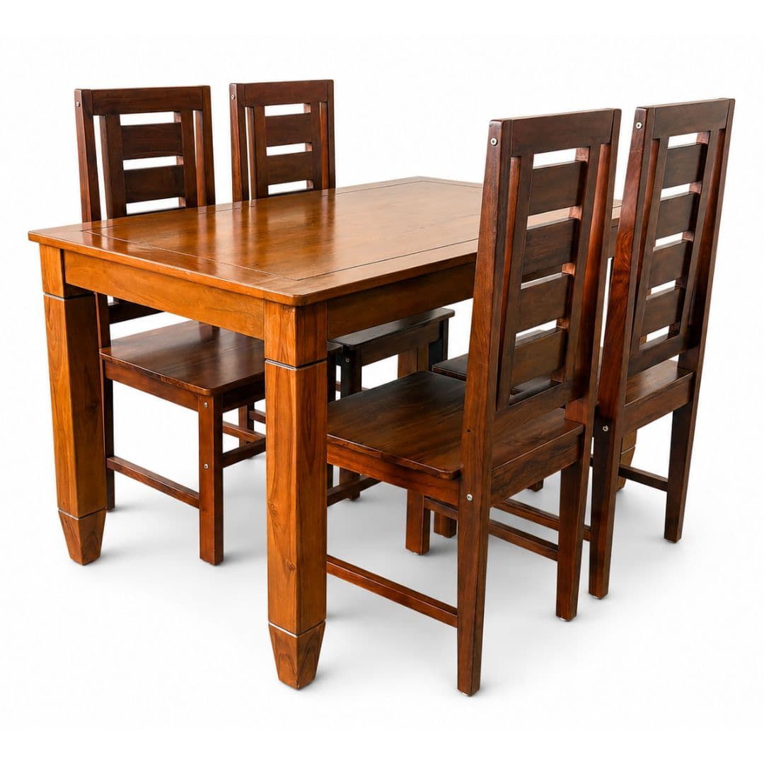 Pankti Slatted Dining Chair