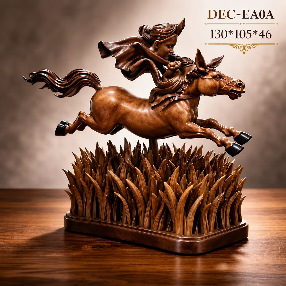 TEAK Handicrafts DECoratives FLYING HORSE