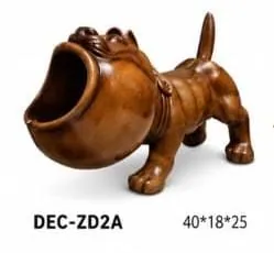TEAK Handicrafts DECoratives DOG BIGMOUTH