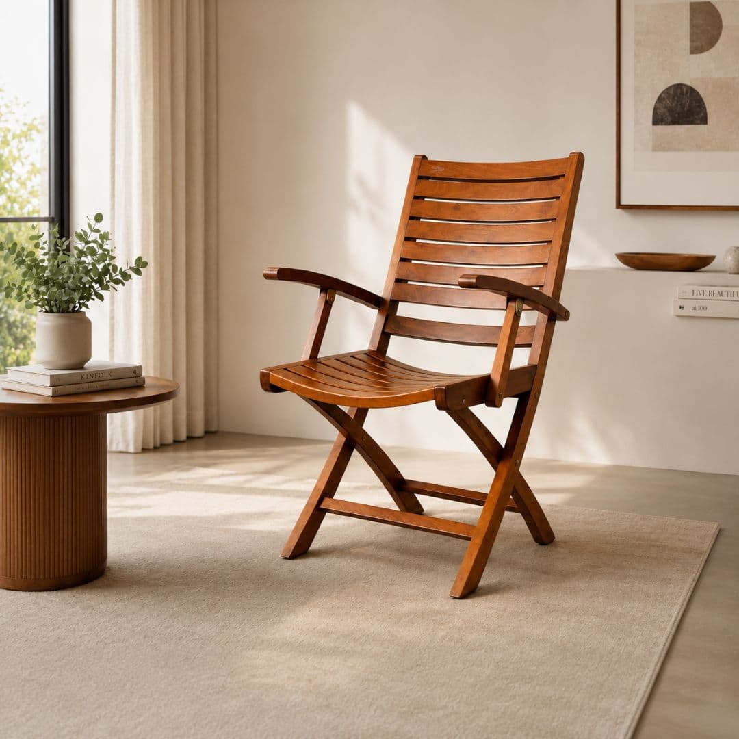 Aram Folding Arm Chair