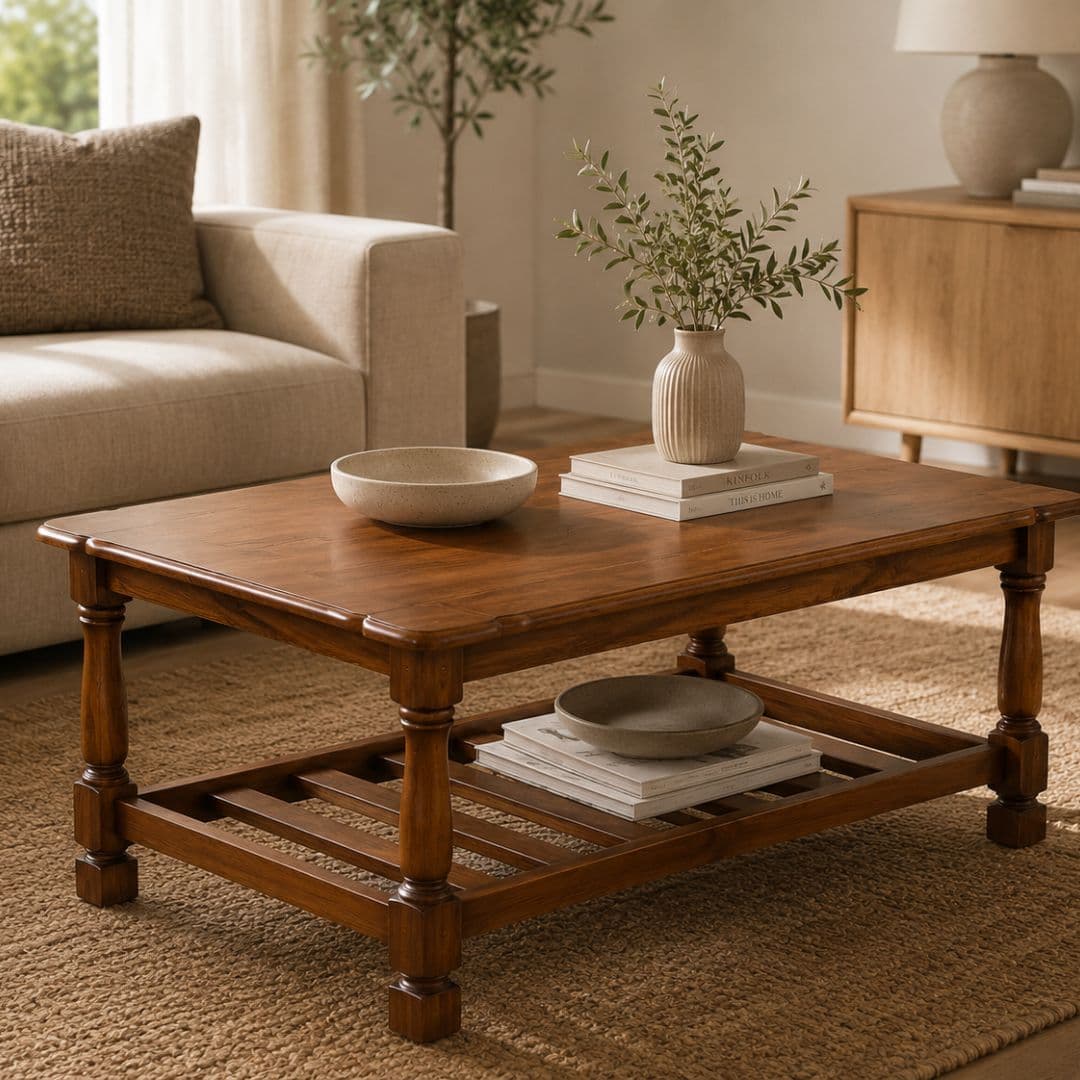 Virasat Shelf Coffee Table