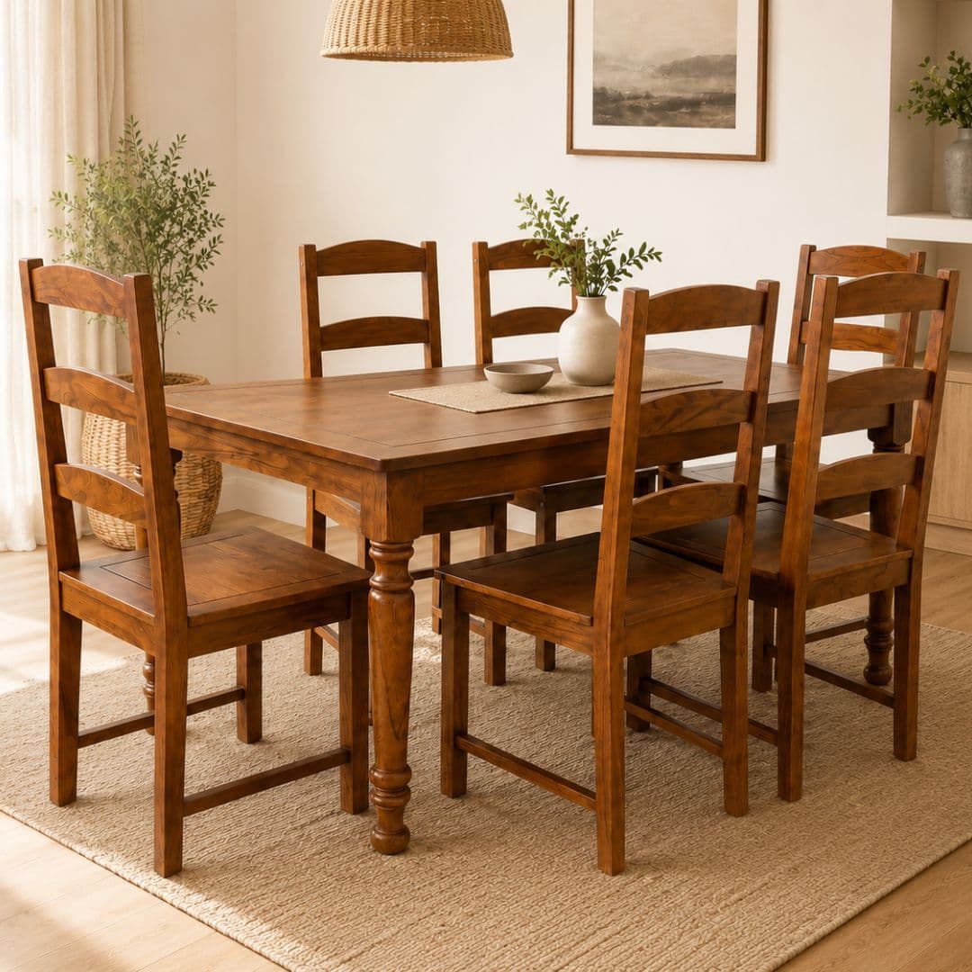 Bhojan Ladder-Back Dining Chair